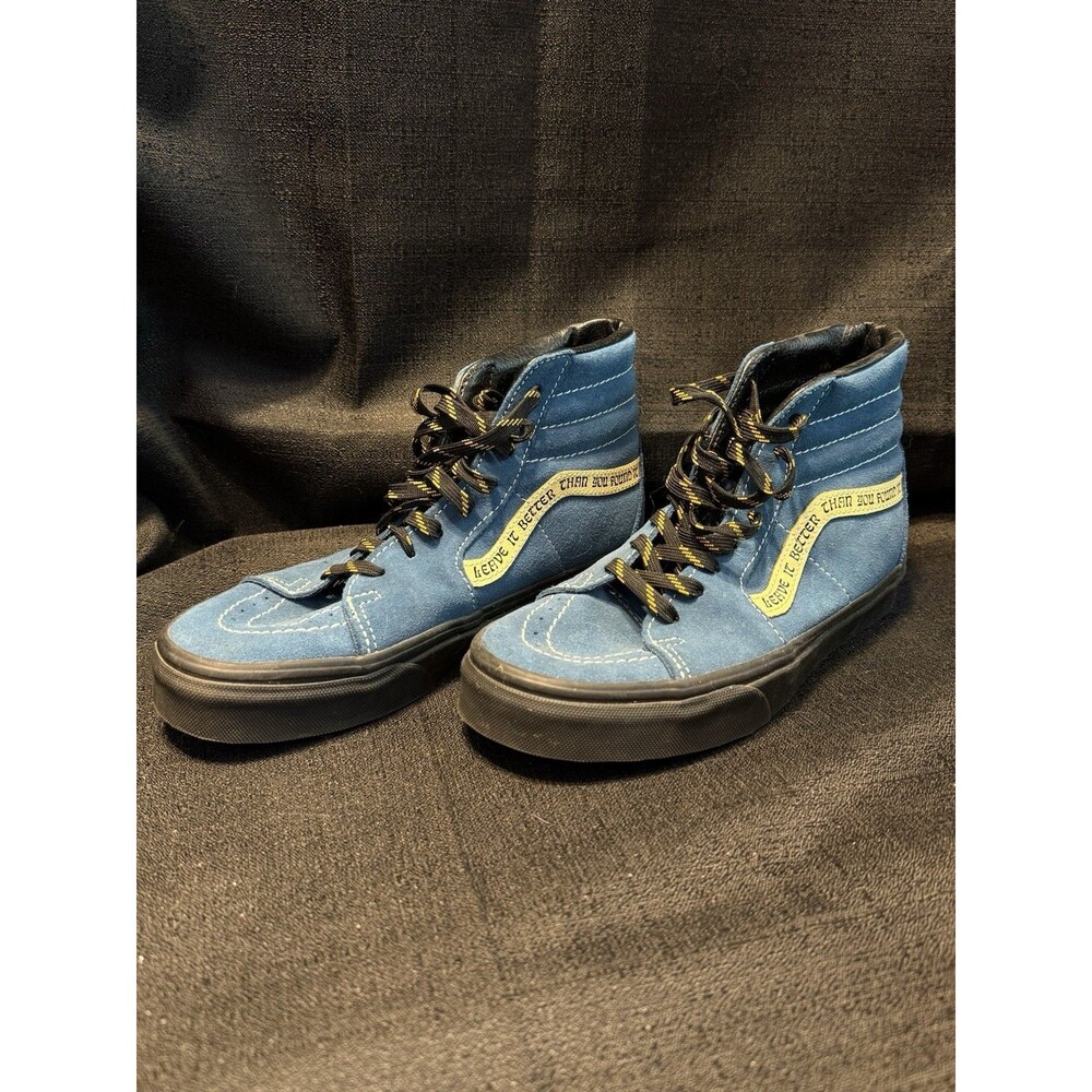 Vans Sk8 Hi Parks Project Leave It Better Than You Found It MENS 4.5/WOMEN 6